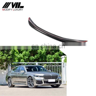 Modify Luxury 7Series Carbon Fiber Front Lip Spoiler for BMW 740i 750i M-TECH 2019-2020