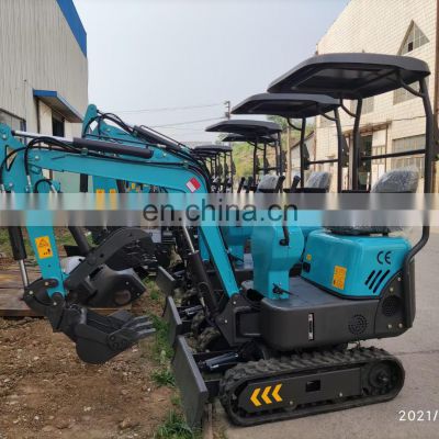 Chinese fast delivery low price Farm Customized 1 Ton Mini Excav for Sale