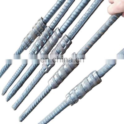 Customized Steel Bar Mechanical No Thread Rebar Splicing Sleeves Extrusion Rebar Coupler