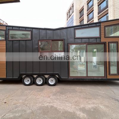 High quality prefab houses trailer homes modular mobile houses on wheels