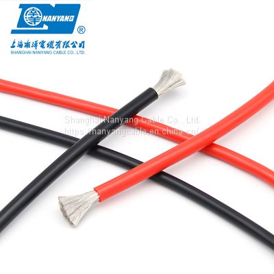 High Temperature Resistant Silicone Wire 16 14 12 10 8AWG Flexible Tinned Copper Cable