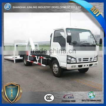 2015 best selling 4X2 chassis 5 ton tow truck flatbed wrecker