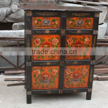 chinese antique Tibetan cabinet