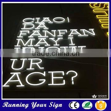 2015 New type high light neon cafe signs design