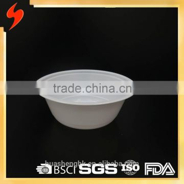 FDA 400ml PP microwavable disposable plastic noodle container