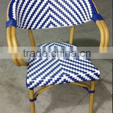 french style rattan bistro bamboo dining chair