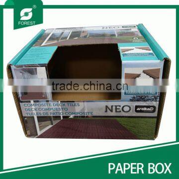 FULL COLOR PRINTING FOLDABLE DISPLAY BOX LUXURY