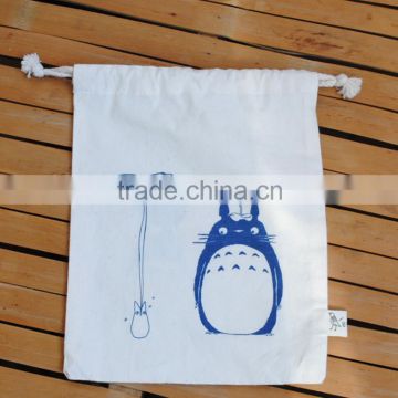 Promotional Custom Standard Size Cotton Canvas Tote Bag