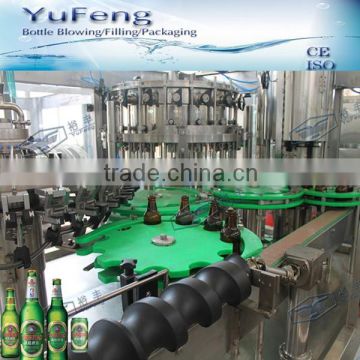 automatic 3 in 1 beer bottling machine