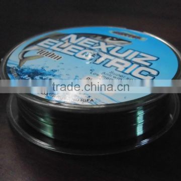 nylon fishing line with high abrasion resistance and smooth surface, colour optional, great casting distance