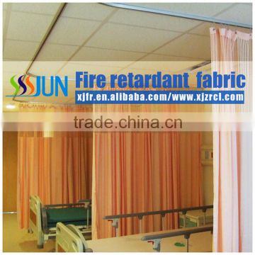 Ready Made Hospital medical fire retardant, permenent flame retardant partition curtain