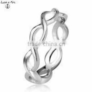 Plain Sterling Silver Ring oval Shape Ring Hot Sale Silver 925 Ring for men