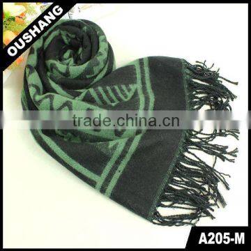 A205-M New Arrival Napped Scarves Jacquard Style Fabulous Scarf