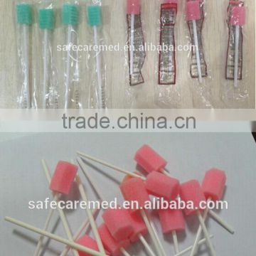 Medical Use Sterile Packing Disposable flavored disposable oral swab