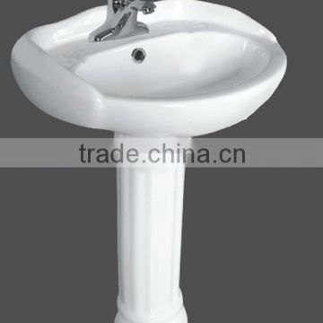 Ceramic pedestal basin from China