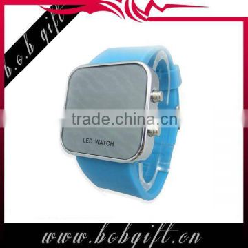 2014 hottest LED silicone branded watches for girls