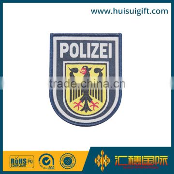 high quality promotional fabric meaterial woven patch