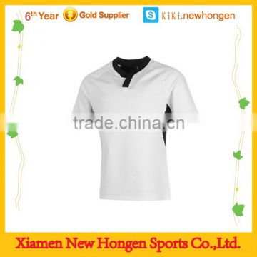 hot sell customized team set rugby jersey plain white