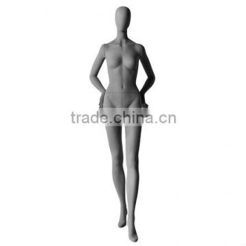 Fashion female mannequin for display female plus size stand female doll color fiberglass