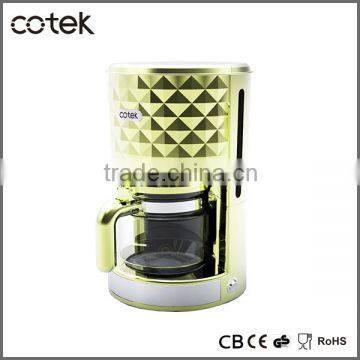 CE/GS/CB/EMC/ROHS/LFGB/BSCI for Diamond Coffee Maker with ErP function