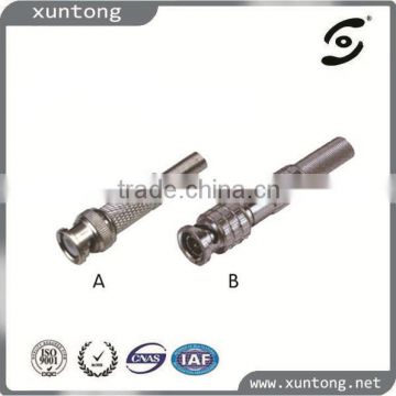 Male BNC Connector With Spring for RG59 Coaxial Cable