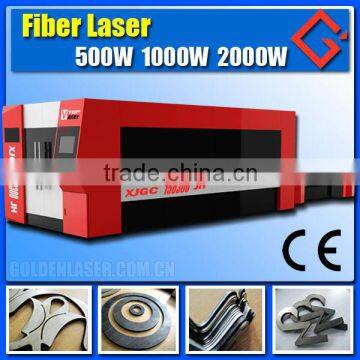 1000W / 2000W Fiber CNC Laser Cutting Machine for Mild Steel Plate 10mm