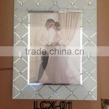 glass photo frames 5x7''