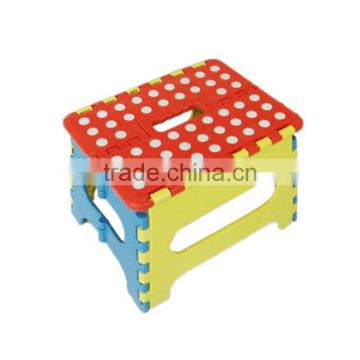 Strong Plastic Foldable Step Stool for Kids