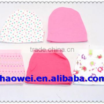 Hot sales! Charming Printed cotton baby hat
