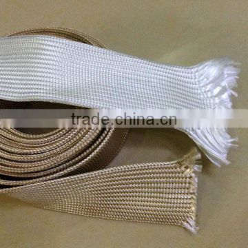 competitive price heat treated fiber glass sleeving for cable