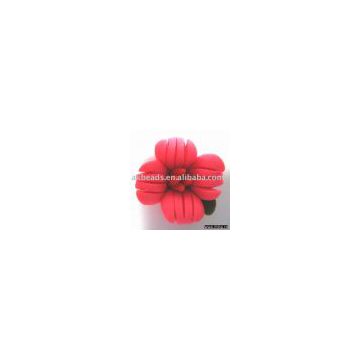 POLYMER CLAY FLOWER-FM9366-14-375 (MADE IN CHINA)