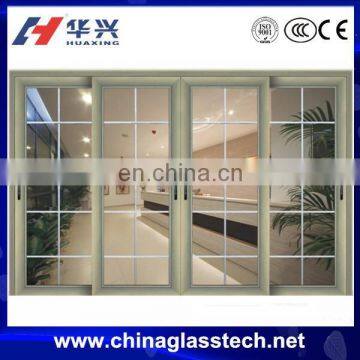 CE certificate design and color Customized aluminium alloy frame hydraulic sliding door