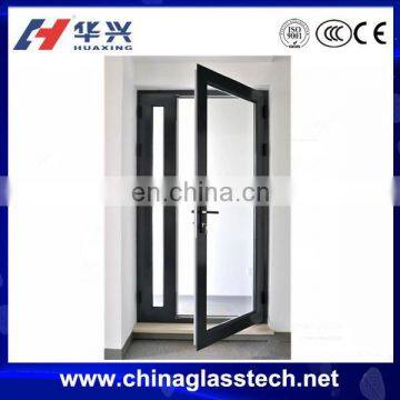 CE certificate design and color Customized aluminium alloy frame home depot swing door