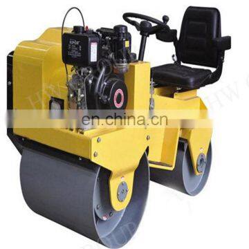 Small road roller compactor Gasoline engine rubber tire road roller for sale