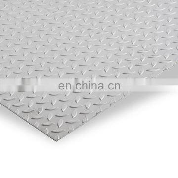 5052 H32 5 bars embossed aluminum sheet for busi