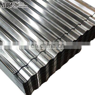 28 Gauge Galvanized Corrugated Roofing Zinc Sheet Steel Plate For Africa With Free LOGO