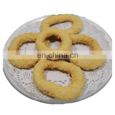 Hot sale prefried crumbed squid ring for export
