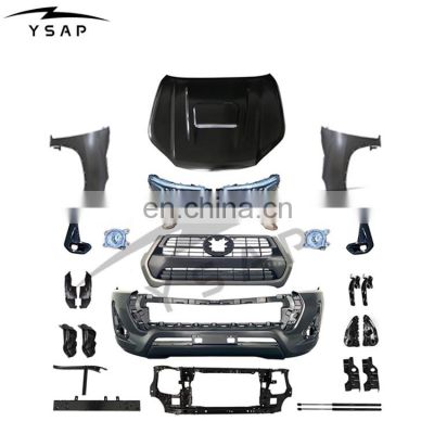 High Quality FACTORY PRICE for 2004~2015 Hilux vigo facelift to 2021 Hilux Revo body kit
