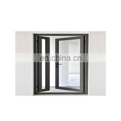 Aluminum alloy flat door shop safety access door office door