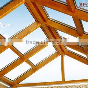 Aluminum glazed sunlight room Sloped glazing system