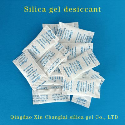 DMF Free 1g white silica gel desiccant Packs