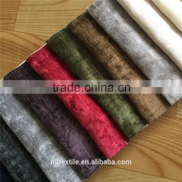 wholesale breathable good upholstery microfiber chenille jacquard sofa fabric