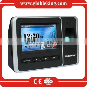 4.3 Inch Touch Screen fingerprint terminal time attendance with free software