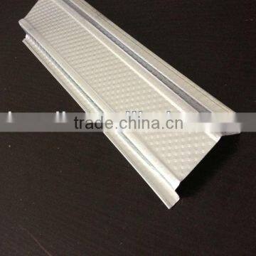 Furring channel for galvanized steel frame