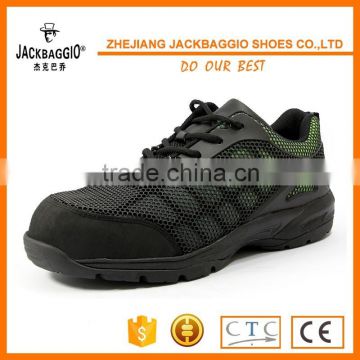 High quality waterproof and antistatic woodland safety shoes