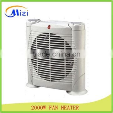 2000W electric fan heater new plastic bedroom use