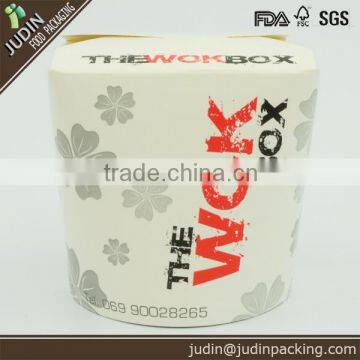 500ml printed packing paper box for noodle