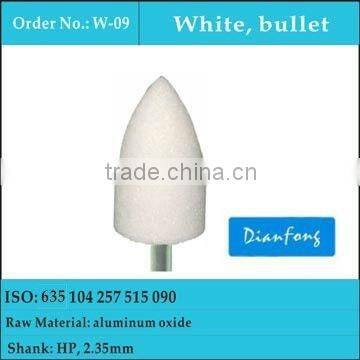 HP fine white corundum rotary abrasive tool