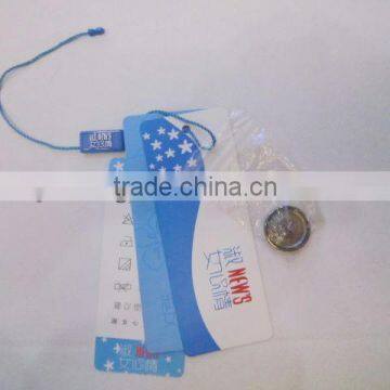 paper /PVC logo garment hangtag