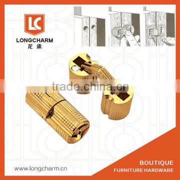barrel brass hinges for plywood boxes
